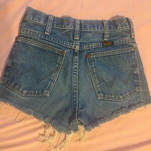 Vintage Wrangler Cut Off Jean Shorts